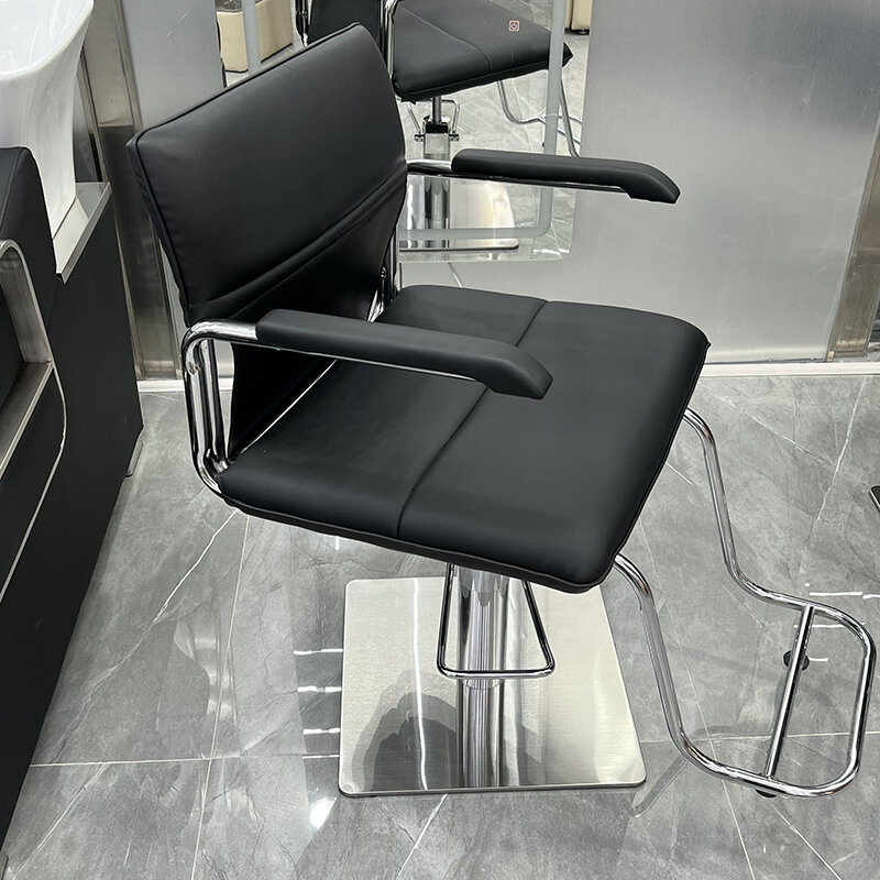 Simplicity Hairdressing Barber Chairs Adjustable Stool Speciality Hair Salon Barber Chairs Barber Beauty Sillas Furniture QF50BC
