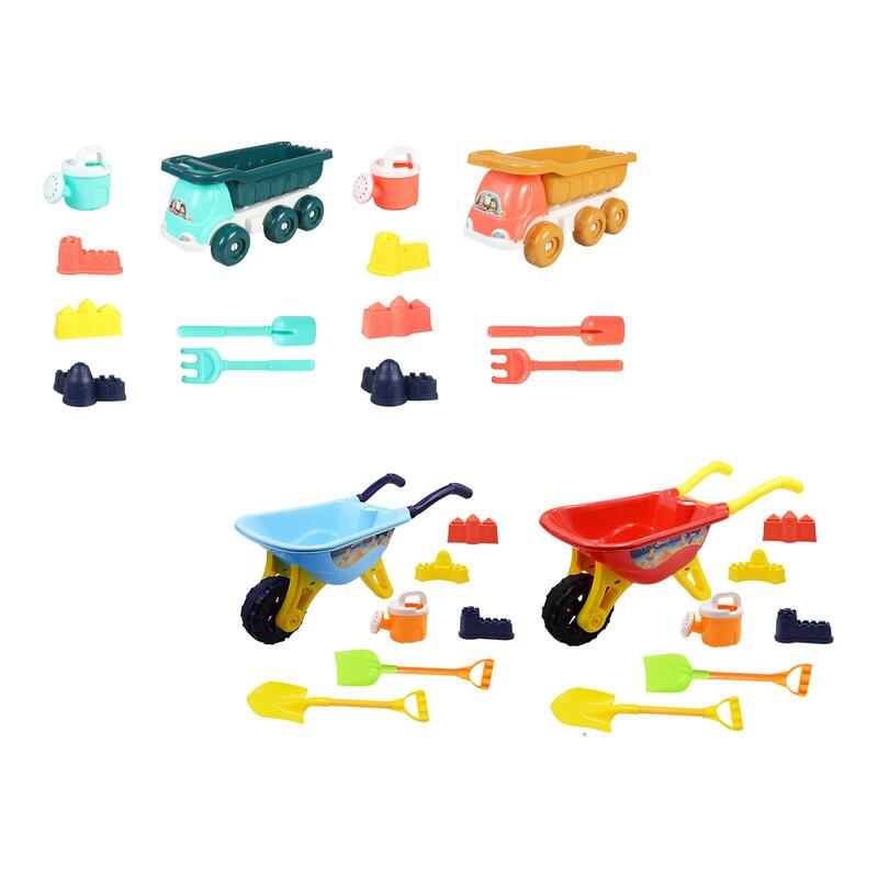 Piaszczysta plaża zabawkowa łopatka taczka narzędzie ogrodnicze narzędzie ogrodnicze dla dzieci zestaw do ogrodnictwa na świeżym powietrzu dla chłopców
