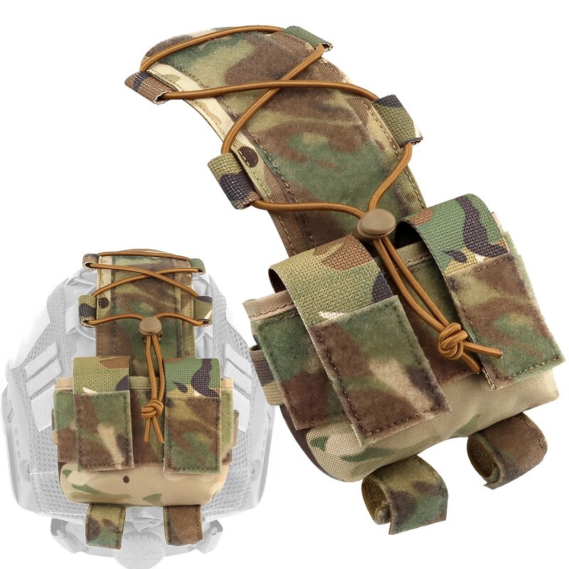 Custodia posteriore per batteria per casco tattico MK2, custodia per contrappeso per casco Airsoft, accessori per contrappeso per casco Paintball