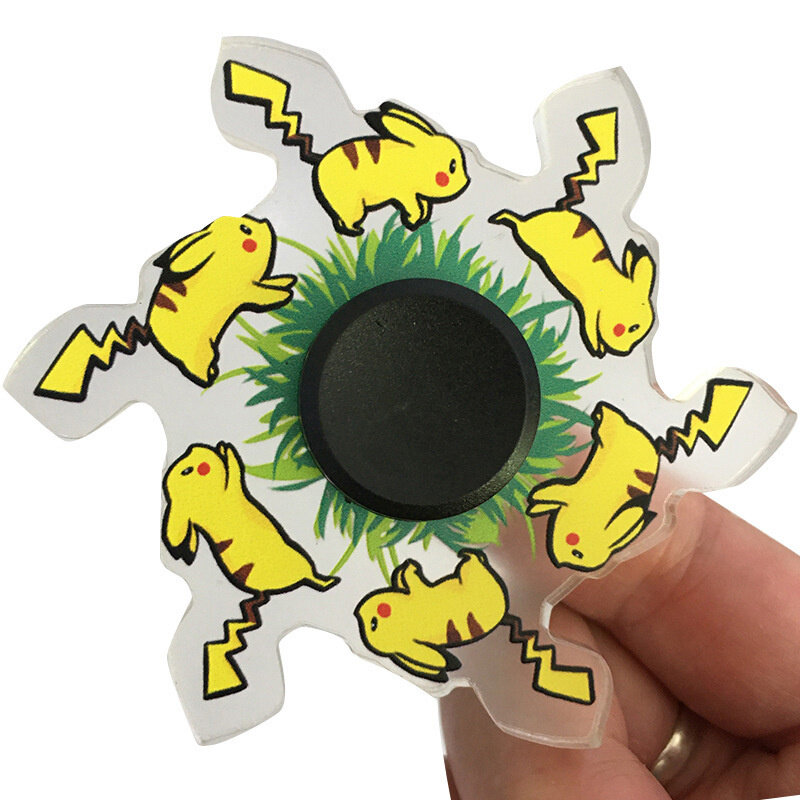 ใหม่ Fidget Spinner ของเล่นการ์ตูนอะนิเมะปลายนิ้ว Gyro Spinner Handspinner สำหรับเด็กผู้ใหญ่ความเครียดบรรเทาของเล่น