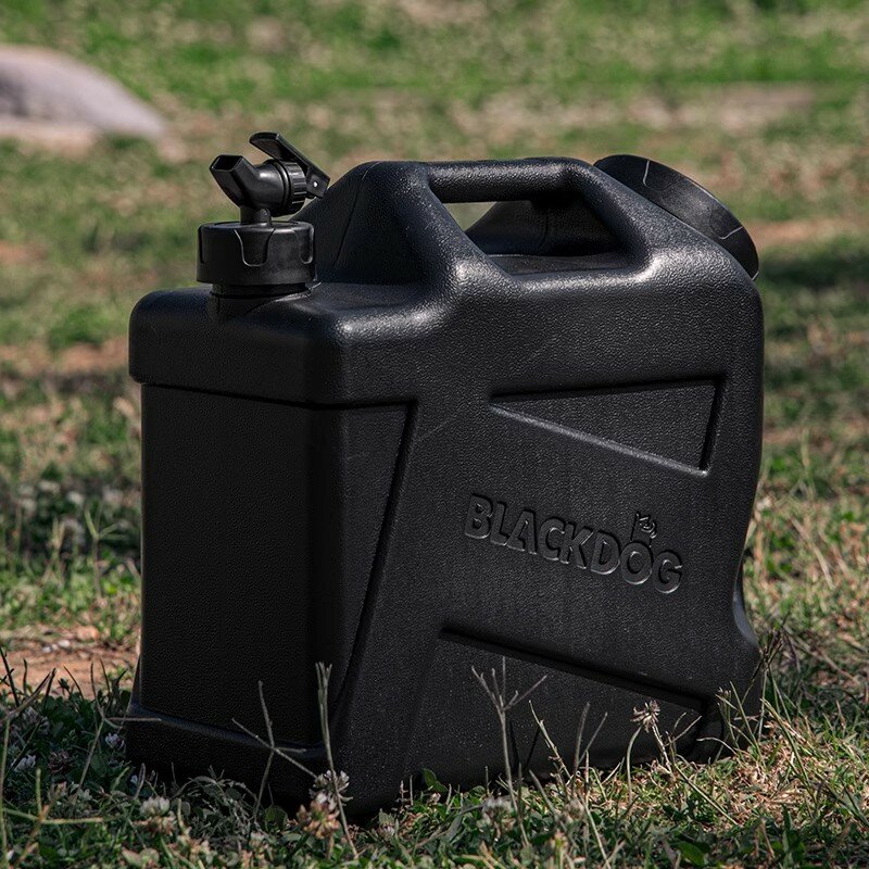 BlackDog-cubo de agua para acampar al aire libre, grifo portátil de gran capacidad