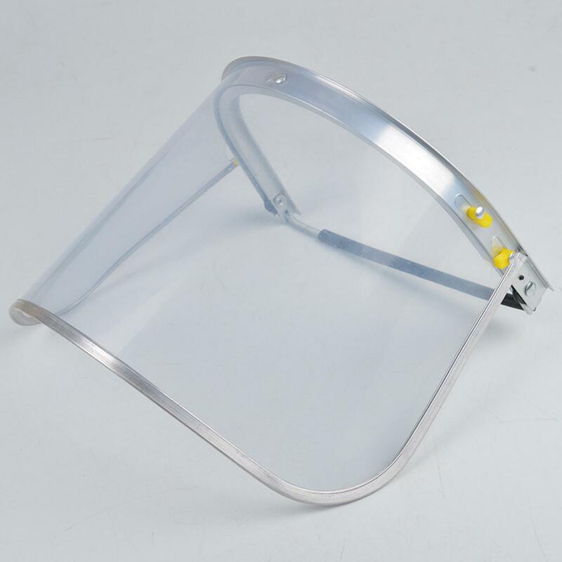 Replacement Face and Bracket Bracket Mask for Hard Hat Versatile Protecting Your Eyes and Face PVC Visor Accessories