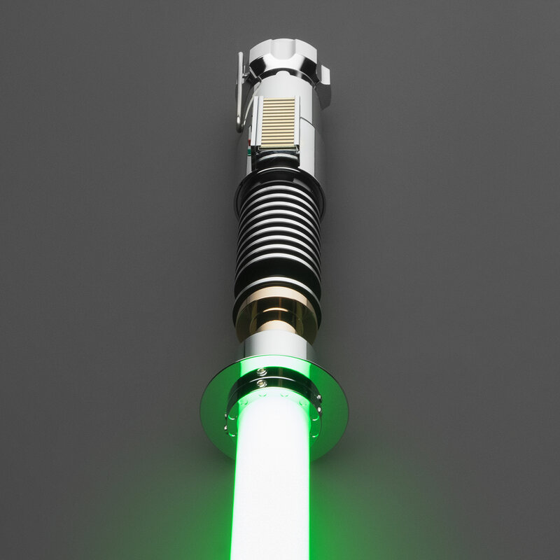 Lightsaber Neopixel Jedi pedang Laser, Saber cahaya LTG suara pukulan tidak terbatas halus sensitif Dueling berat