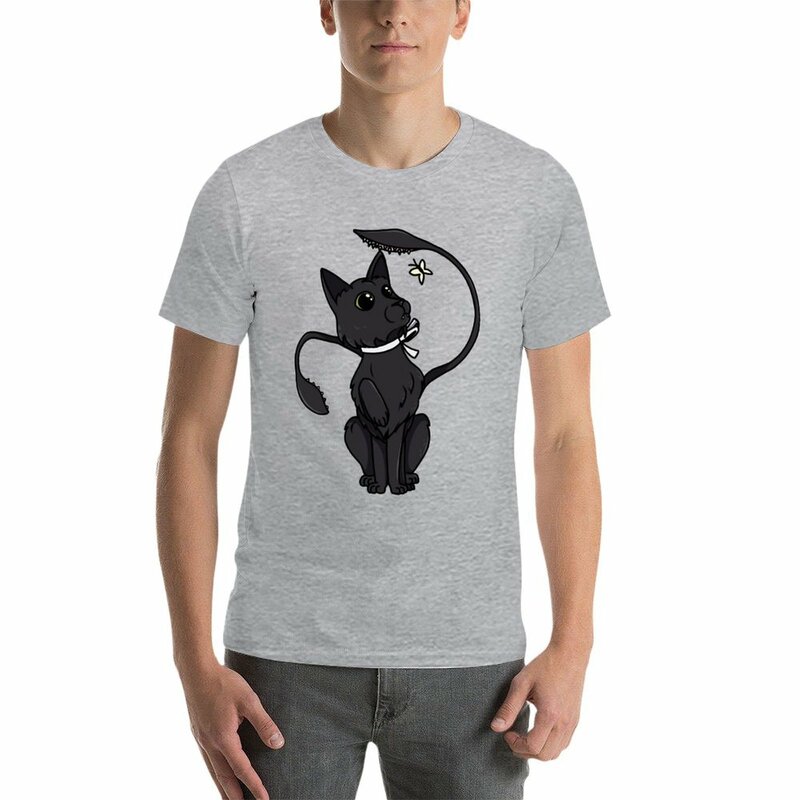 Футболка с изображением животного котенка быстросохнущая мужская тренировочная рубашка funnys