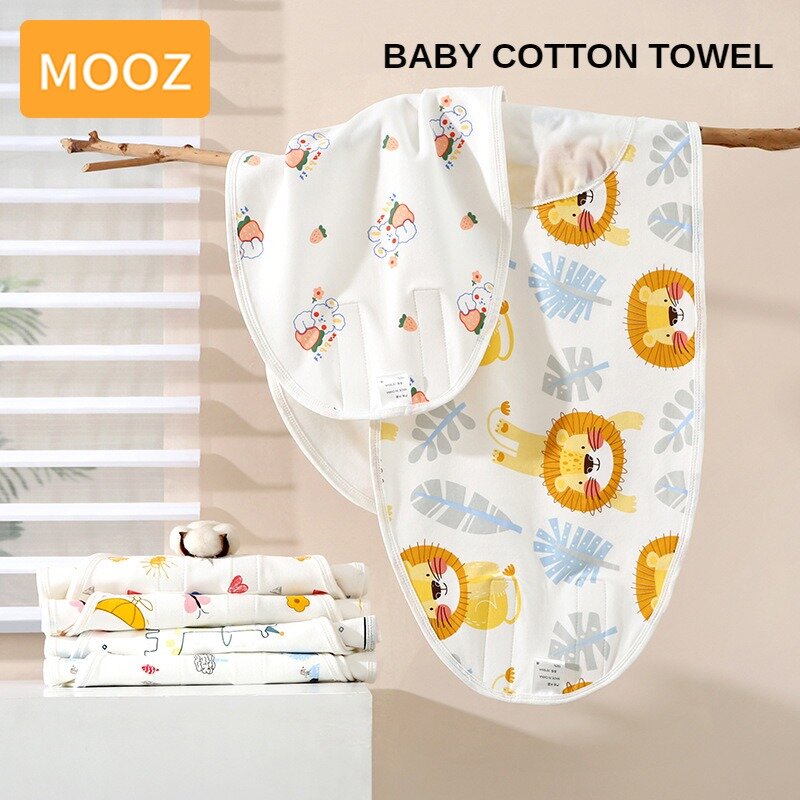 MOOZ- MOOZ bebê bebê de 0-3 meses saco de dormir para crianças de verão algodão puro envolto em cobertor respirável e roupa de cama para recém-nascidos para proteger o abdômen CCP023