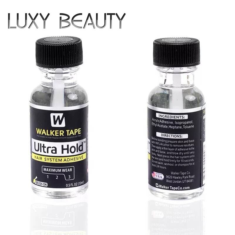 wig glue for lace front waterproof front lace wig glue lace glue adhesives toupee glue ultra hold glue for lace wigs 15/41/101ml