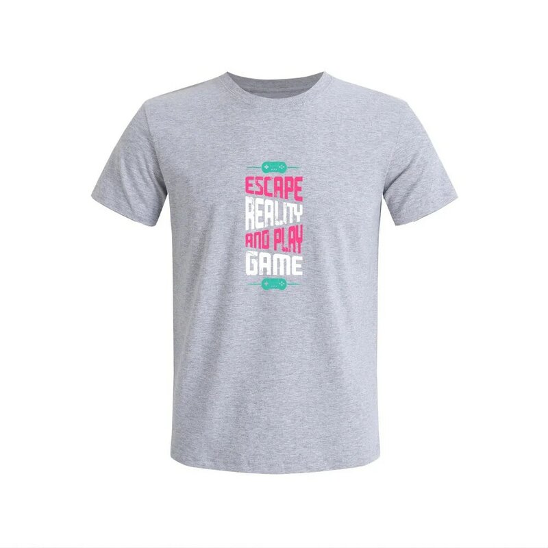 JFUNCY-Camiseta de algodón para hombre, camisa de manga corta de gran tamaño, con estampado a la moda, ropa de verano, 2024
