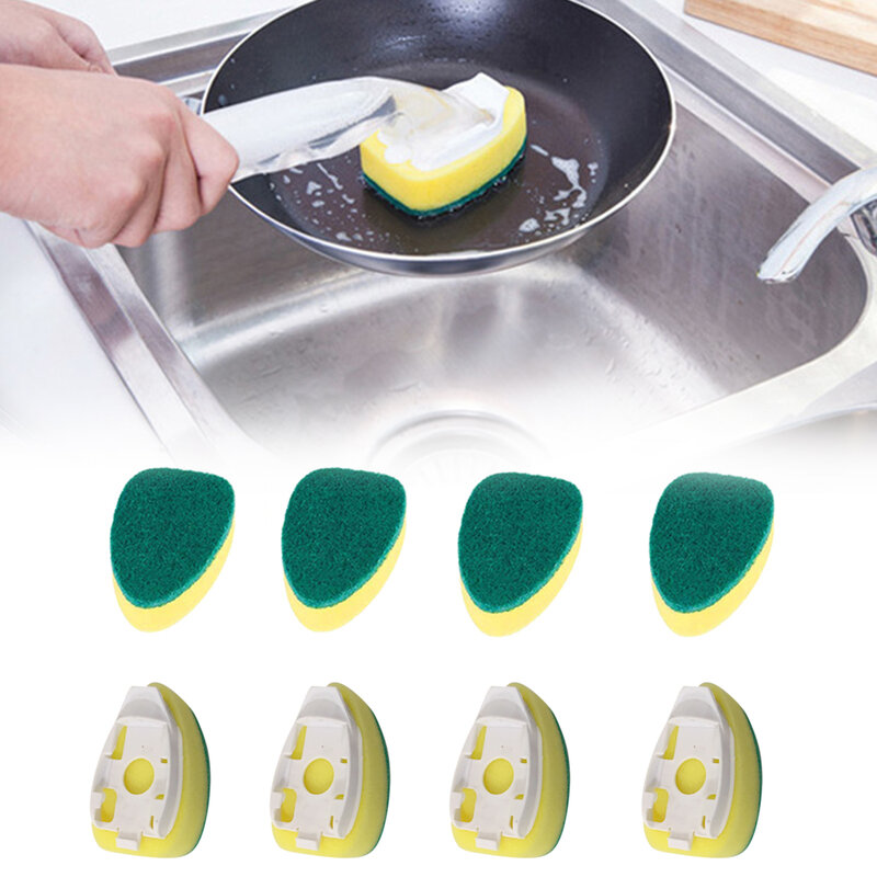 Щетка для бытовой чистки, щетка для детской посуды, губка для кухонной утвари, очищающая губка, кухонный инструмент для чистки