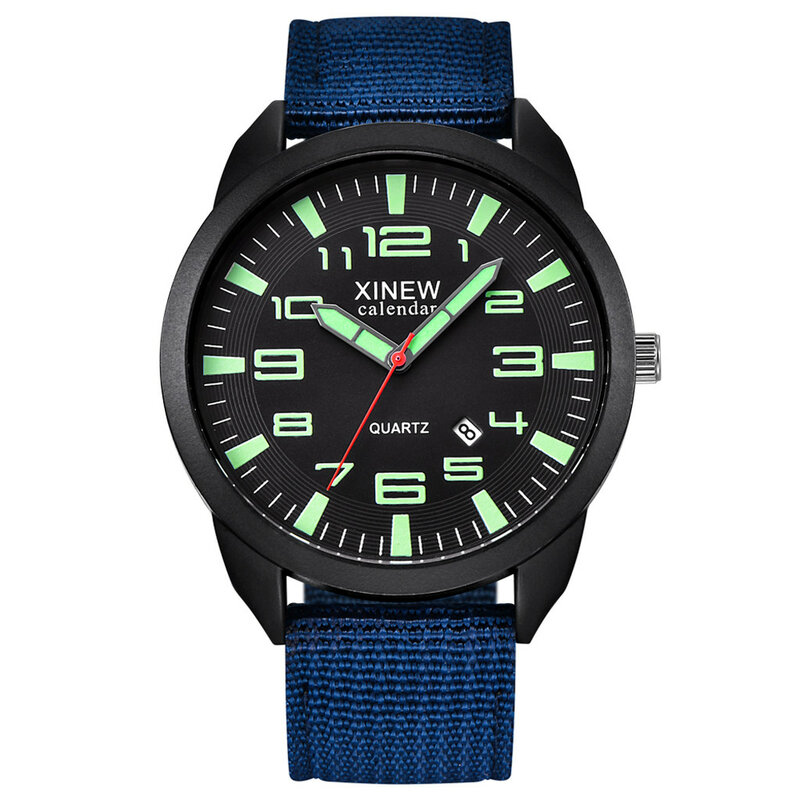 Modern Fashion Quartz Black Glass Round Wristwatch Leather Strap Temperament Dial Clock Mechanical Clock ساعات يد مقاومة للماء
