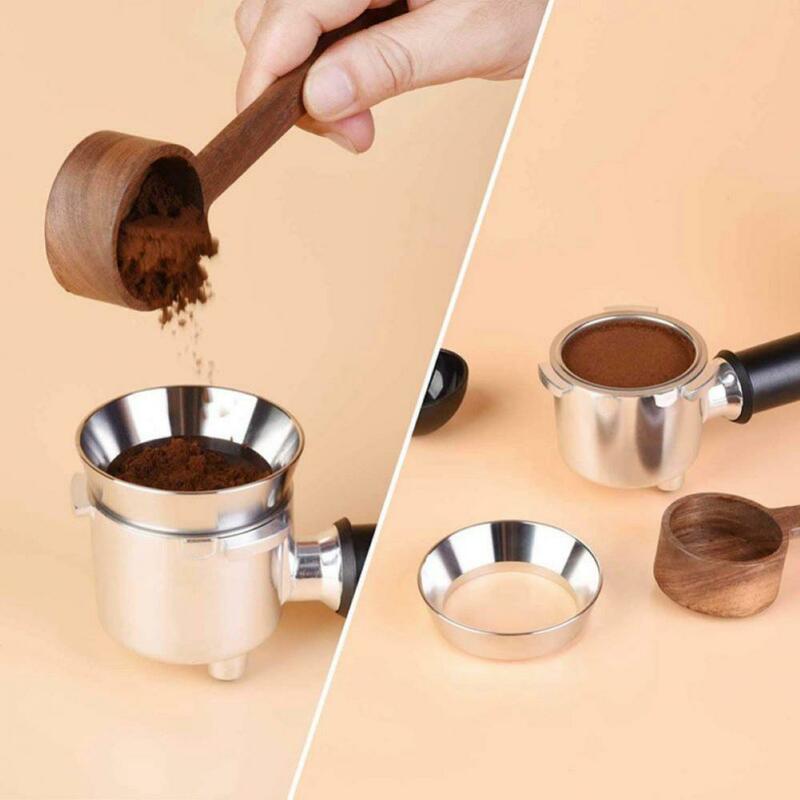 Soporte de filtro magnético de café, anillo de dosificación inteligente de 51/54mm, embudo caliente, portátil, accesorios de café Espresso