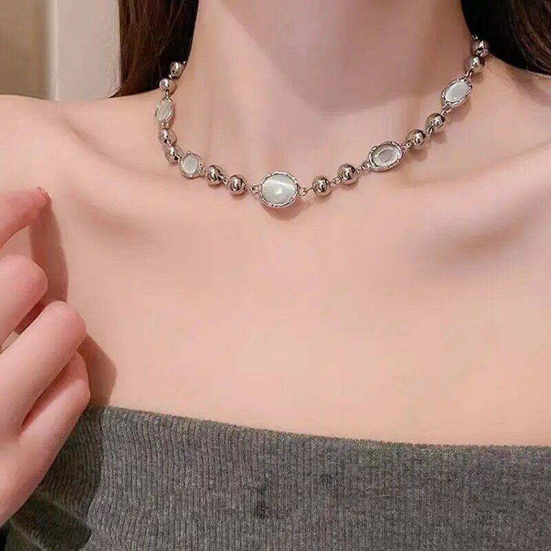 Ожерелье в стиле острых девушек с пятиконечной звездой