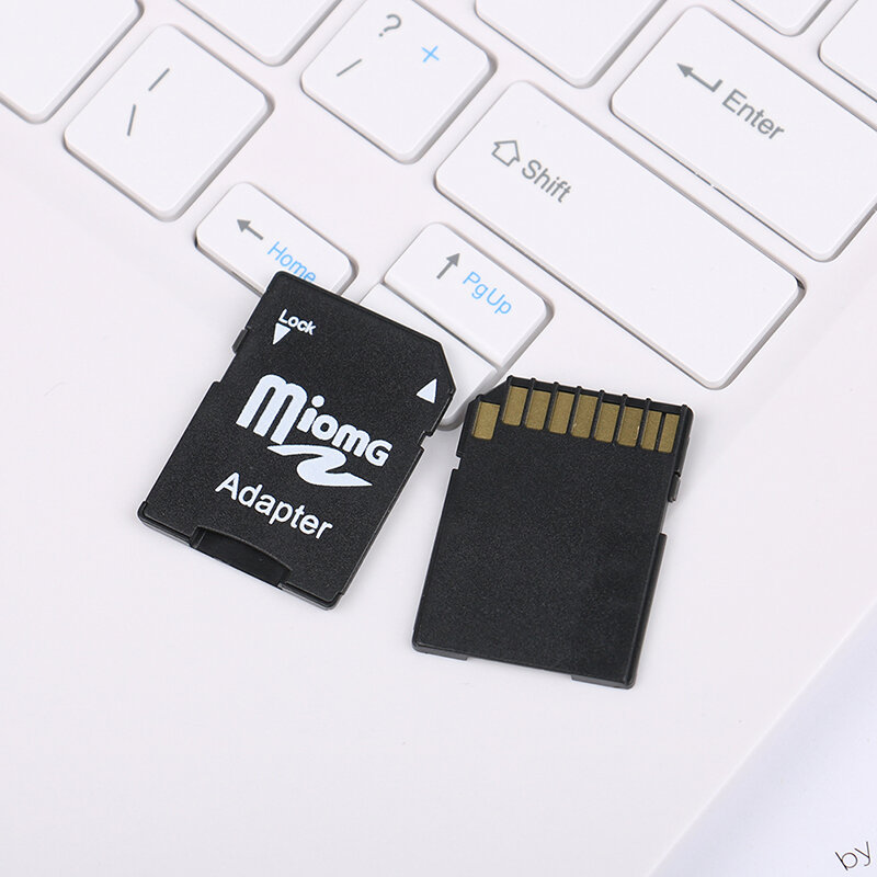 Adaptateur de carte mémoire Micro SD SancFlash TF vers SD SD HC, convertisseur noir, 5 pièces