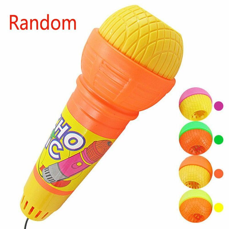Новый микрофон с эхо-микрофоном и голосовым преобразователем, игрушка для малышей, детей, день рождения, детский день рождения