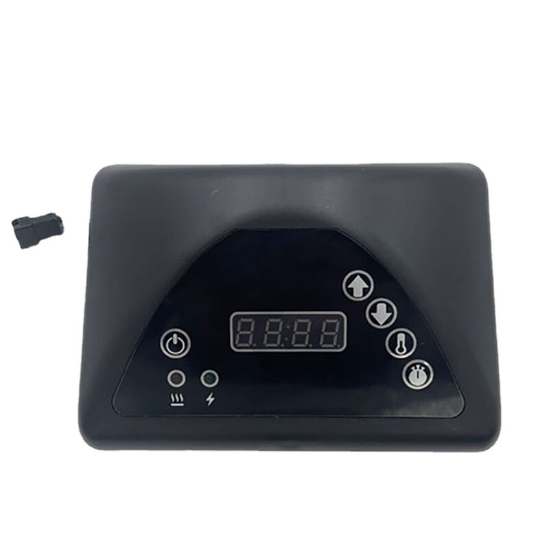 Set alat BBQ pengontrol Digital, Panel Digital layar LED terang 110V-120V 13*7.5*17.5cm mudah untuk dikontrol plastik