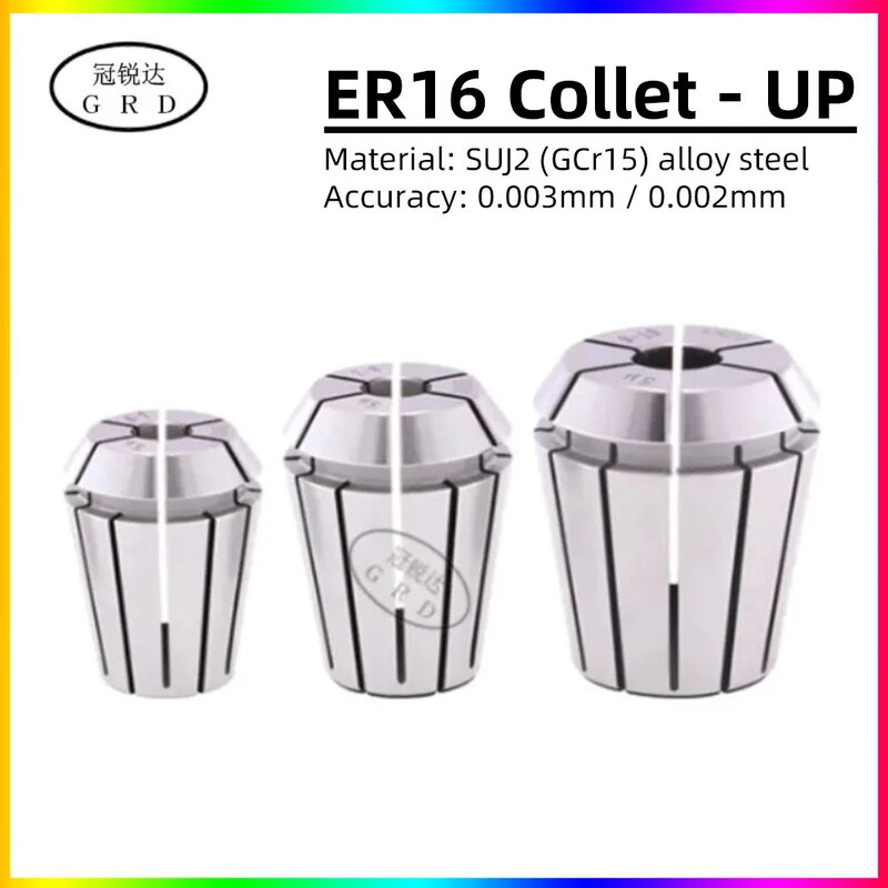 Accuracy 0.003 ER16 Spring Collet High Precision ER Collets Set UP For CNC Engraving Machine Lathe Mill Tool 6.35 1/4 3.175 1/8