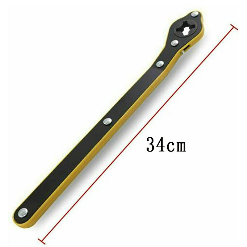 Auto Wrench Adapter Scissor Ratchet Wrench Garage Tire Wheel Lugs Wrench Handle Repair Tools Labor-saving Jack Ratchet Use