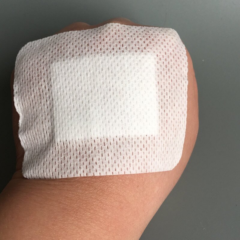 25 stücke/12 stücke große hypo allergene nicht gewebte medizinische Wund verband Pflaster Bandage große Wunde Erste Hilfe 6*7cm