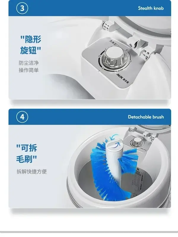 Aux Schoenwassers Mini Wasmachine Voor Schoenen Slippers Huishoudelijke Kleine Gewassen Wassen Automatische Droogwasmachine Sneakers Grote Home