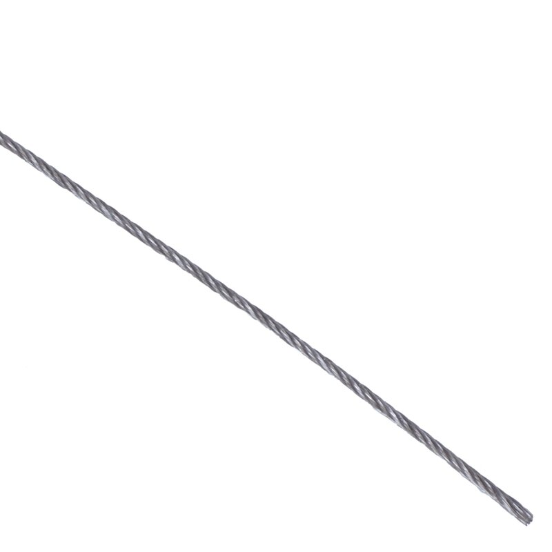 6x Drahtseil kabel aus Edelstahl extra, Länge: 15m Durchmesser: 1,0mm