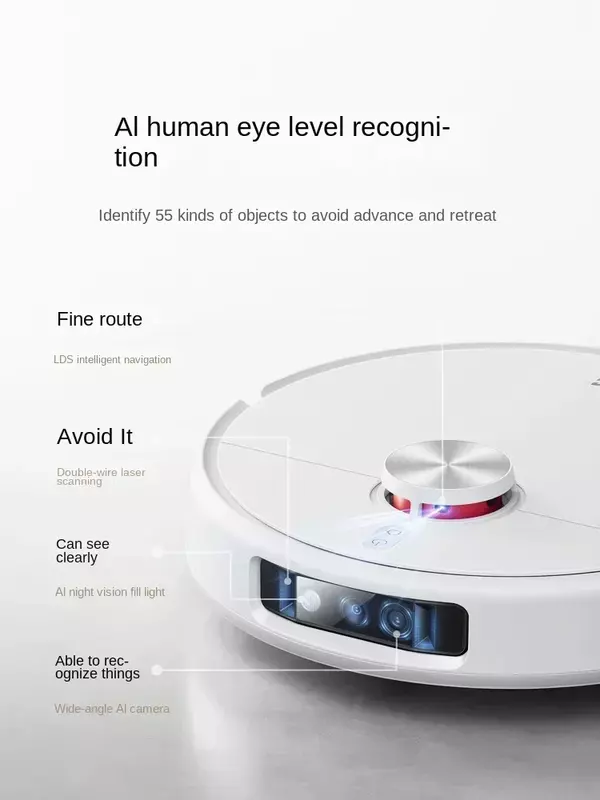 2023 NEW Xiaomi Mijia M30 Pro Almighty Sweeping Robot M30Pro Sweeping and Dragging Integrated Hair Cutting and Anti-entanglement