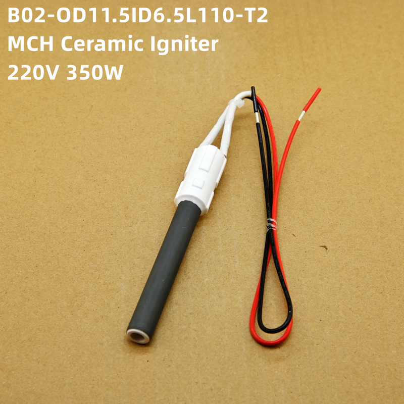 Ceramic igniter 220V 350W, quick ignition for home appliance accessories pellet stove igniter 110mm