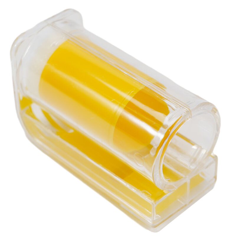 Premium Plush Bottle Marker Catcher  Compact Size  Vibrant Yellow and Transparent Design  Ideal for Beekeeping