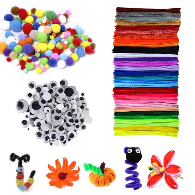 Set di pacchetti di materiale in feltro Kit di strumenti artigianali artistici durevoli fatti a mano per realizzare progetti di decorazione di giocattoli