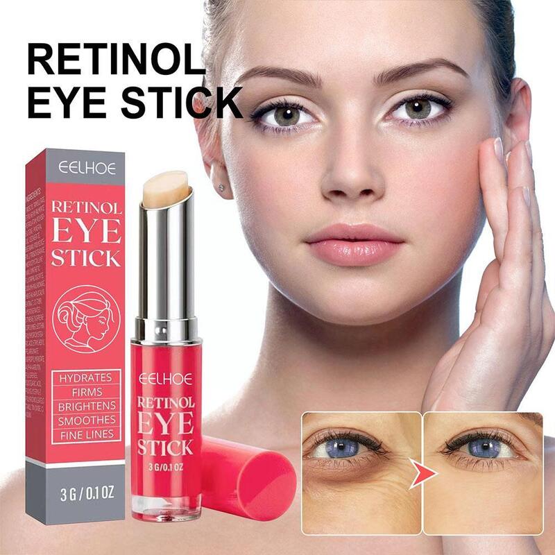 Retinol Anti-wrinkle Eye Cream Anti Puffiness Remove Stick Line Skin Bags Fine Eye Moisturizing Circles Dark Fade Whitening E2z6