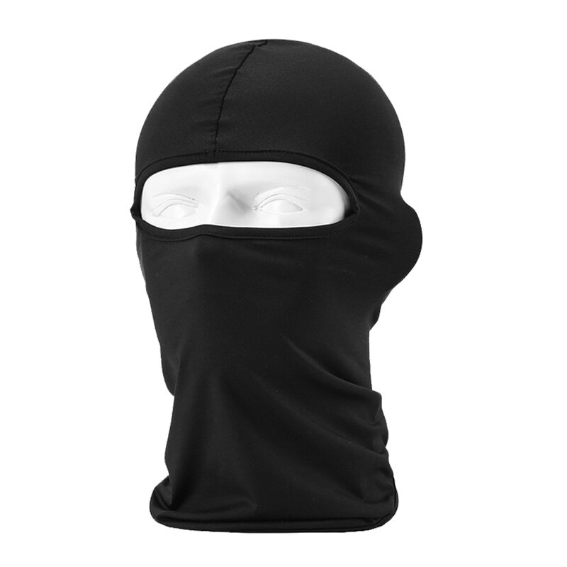 Passamontagna Moto maschera per il viso Moto casco Bandana cappuccio sci collo maschera integrale antivento antipolvere visiera maschera da motociclista da uomo