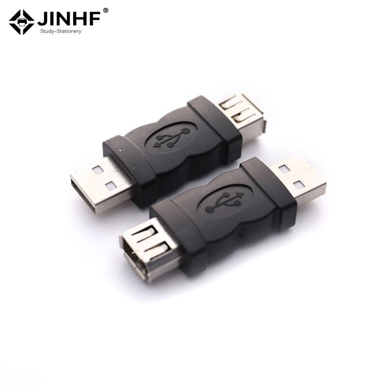 Firewire-adaptador IEEE 1394 de 6 pines hembra A USB 2,0 tipo A macho, adaptador para cámaras, teléfonos móviles, reproductor MP3, PDAs, color negro
