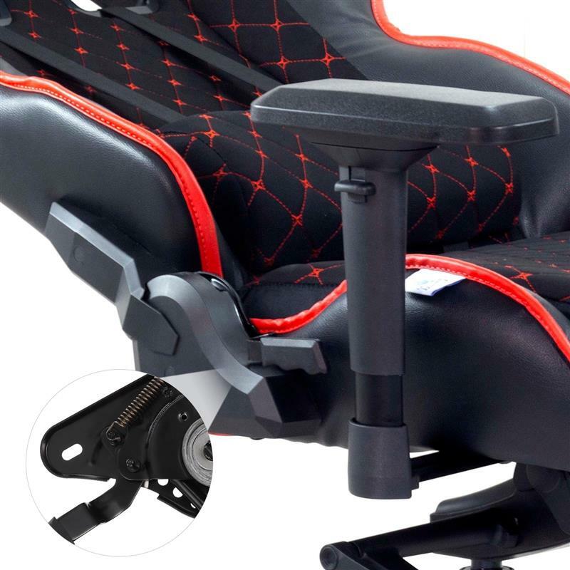 Asiento giratorio para silla de oficina, multiángulo asiento reclinable, regulador giratorio, Gaming, 180 grados, pieza de ajuste
