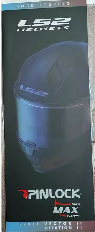 Ls2 ff811 Visiere Voll gesichts motorrad helm Farb linse schwarz silber Visier original