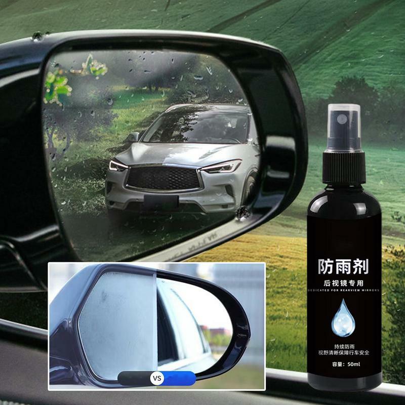 กระจกกันฝ้าติดทนนานสำหรับรถยนต์ภายในรถมองเห็นได้ป้องกันการเกิดหมอกอัตโนมัติฝนน้ำและสารป้องกันหมอก