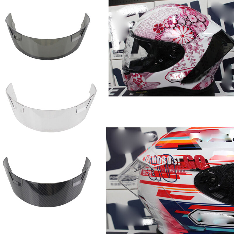 Funda de alerón para casco de motocicleta, accesorio embellecedor trasero de carbono para SHOEI Z7 Z8, Z7 Z8