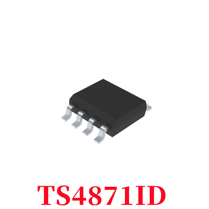 Nuevo chip amplificador de potencia de audio lineal SOP-8 TS4871, paquete TS4871ID, amplificador operativo