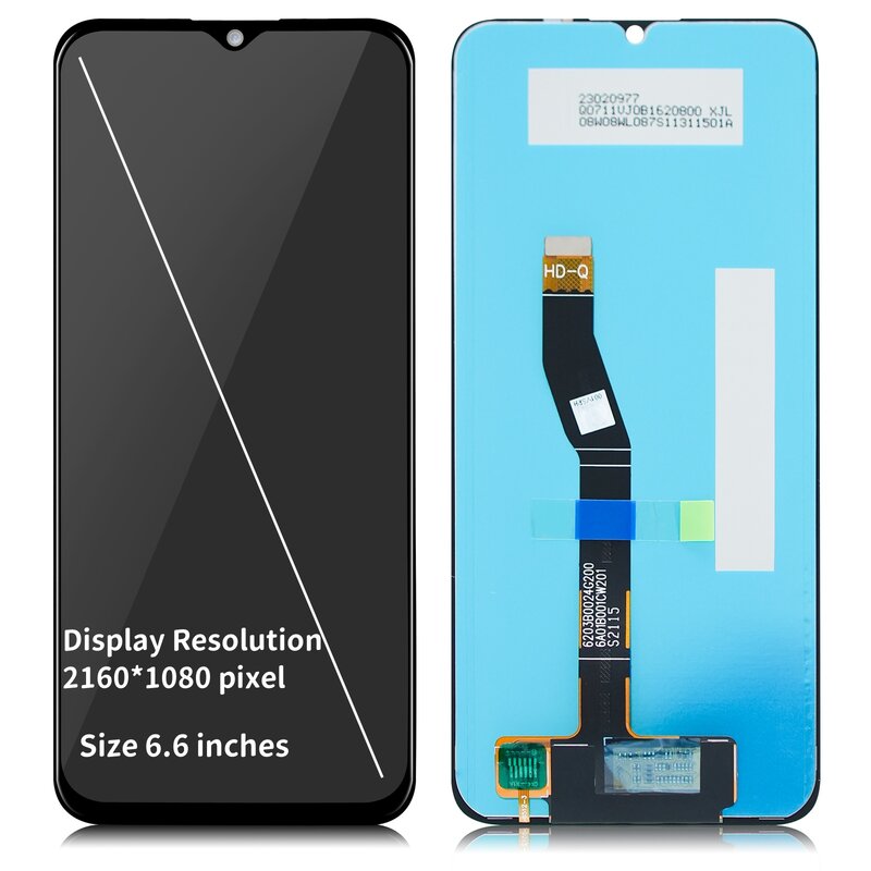 6,6 дюйма для Huawei Nova Y60, телефон с ЖК-дисплеем и сенсорной панелью для Huawei Nova Y60, ЖК-дисплей с рамкой