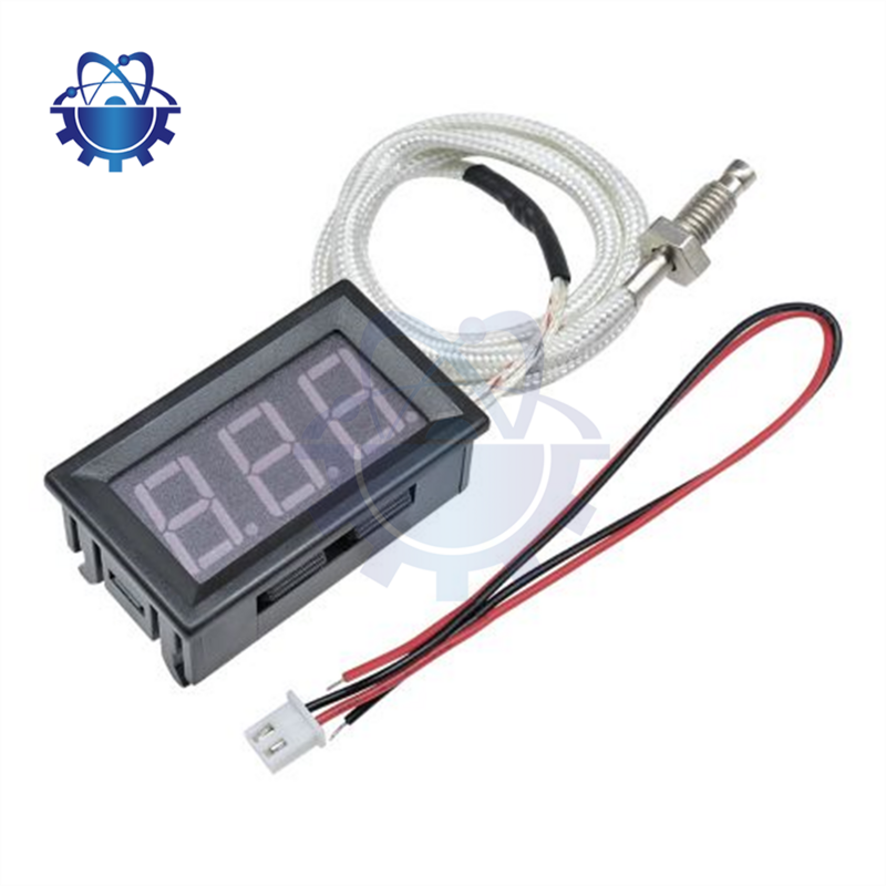 XH-B 310デジタルチューブLED表示温度計12 V温度計K型M 6熱電対試験器サーミスタセンサプローブ-30-800℃