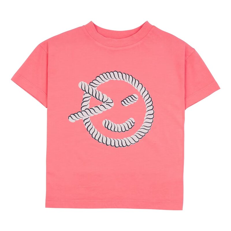 Детские футболки, новинка 2024, летняя брендовая футболка Wyn для мальчиков и девочек с милым принтом, футболки с коротким рукавом, Детская Хлопковая верхняя одежда, топы, одежда