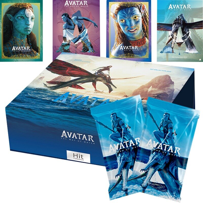 Film Fiksi Sains cara Avatar koleksi air kartu Film karakter Jake Sully Niteli Miles quisich pinggiran kartu hadiah
