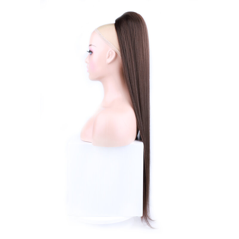 Extra Long Ponytails Straight Synthetic Ponytail Extensions Futura Fiber Drawstring Straight Ponytail Hair Extensions for Women