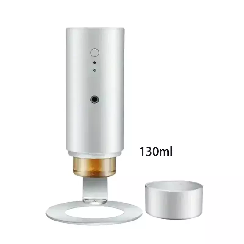 Difusor do óleo essencial do aroma, difusor do perfume do ar, máquina Waterless de Bluetooth, nebulizador do Desktop, 130ml