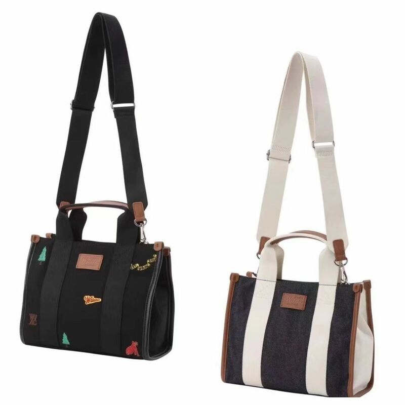 Neue Golf Handtasche Segeltuch tasche Umhängetasche lässige Handtasche tragbare Straddle-Tasche
