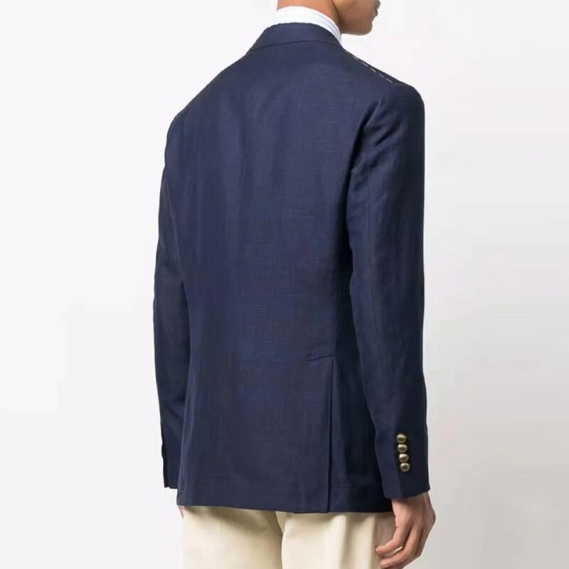 Roupa de algodão solta meia manga masculina, marca da moda, verão, novo, tamanho grande, 9495-T