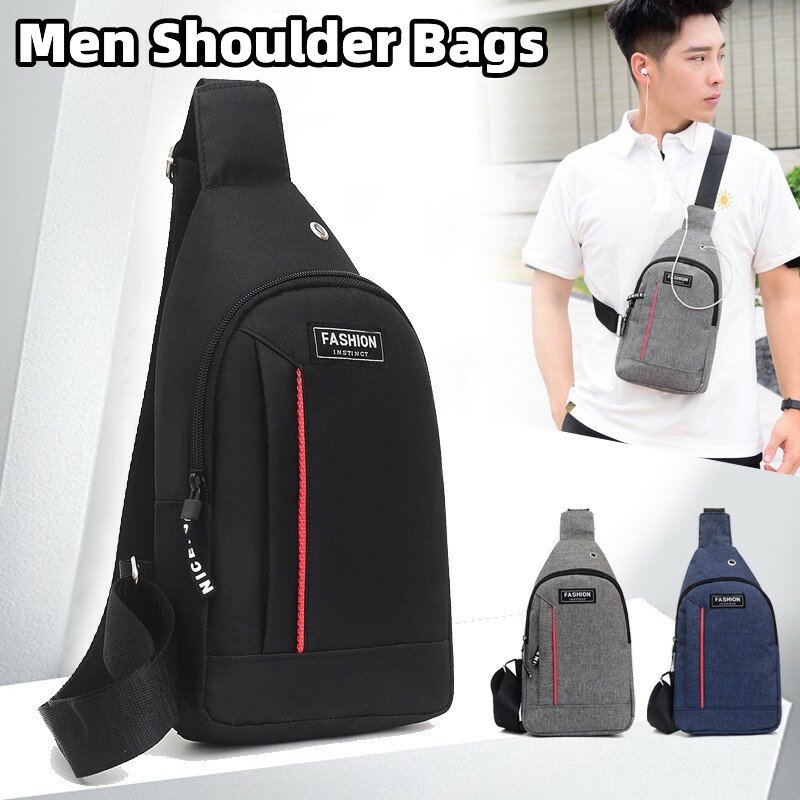 Нейлоновые сумки на плечо, Мужские поясные сумки, сумка-слинг через плечо для занятий спортом на открытом воздухе, Повседневная холщовая сумка-мессенджер для пикника, кошелек, сумка для наушников