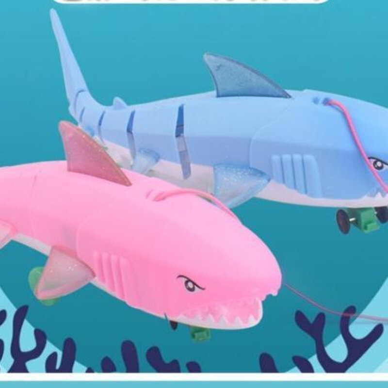 Bambino 1 pezzo squalo elettrico musica leggera giocattoli di plastica Dropshipping adempimento Drop Shipping