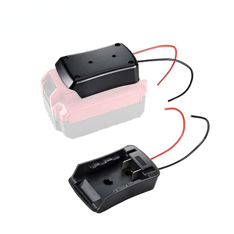 Adaptor baterai untuk Makita/Bosch/Milwaukee/Dewalt/hitam & Decker/Ryobi 18V konektor daya pemegang Dok adaptor DIY 14 kabel Awg