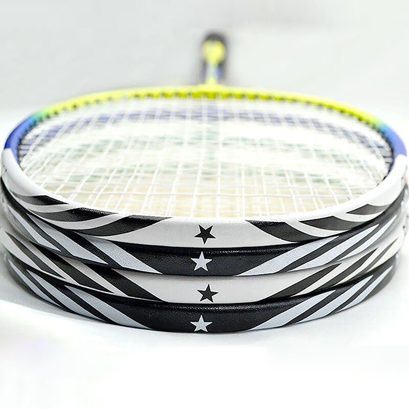 Badminton Racket Hoofd Beschermende Sticker Multi-Color Anti-Frictie Eenvoudige Demontage Draagbare Bat Frame Lijn Tape Beschermer Diy