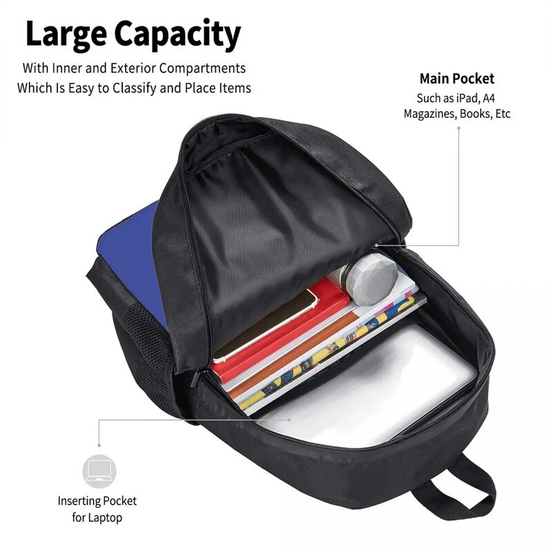 Maccabi-mochila de viaje de baloncesto para hombre y mujer, bolsa para ordenador portátil, bolsa para ordenador escolar, ideal para regalo