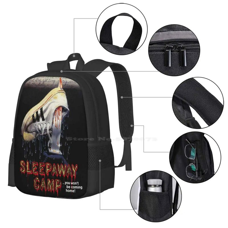 Sleepaway Camp diskon besar ransel mode tas Film 1950s 1960s 1970s 1980s 1990s Retro klasik horor Thriller