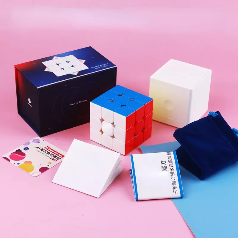 Maglev magnético UV Magic Cube, Puzzle Fidget, Brinquedos infantis, Velocidade 3x3x3